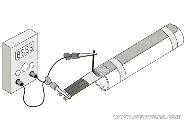 自限溫電伴熱帶電阻值測(cè)試圖